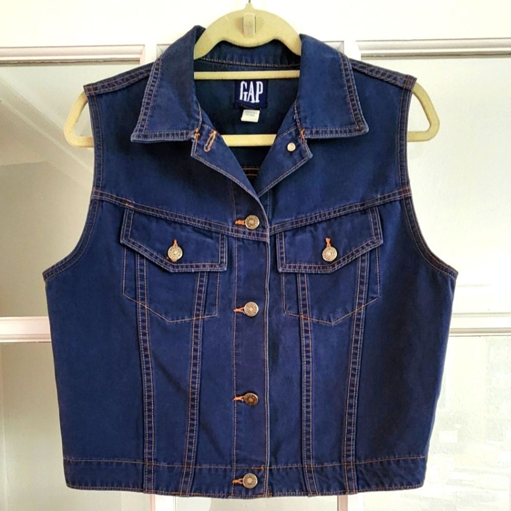 GAP Denim Vintage Vest